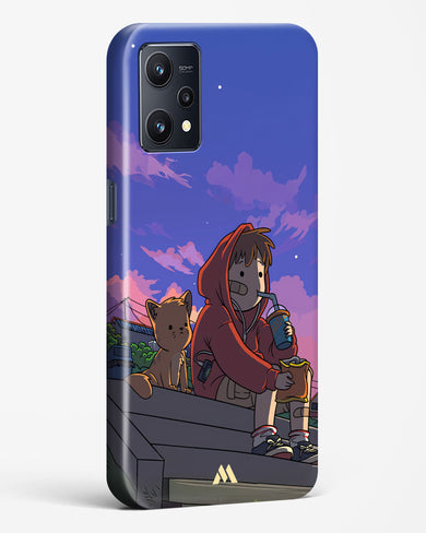 Anime Boy Lo Fi Hard Case Phone Cover (Realme)