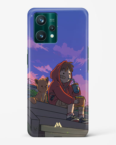 Anime Boy Lo Fi Hard Case Phone Cover (Realme)