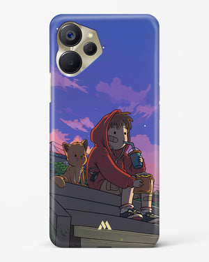 Anime Boy Lo Fi Hard Case Phone Cover (Realme)