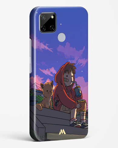 Anime Boy Lo Fi Hard Case Phone Cover (Realme)