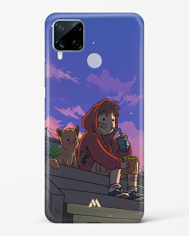 Anime Boy Lo Fi Hard Case Phone Cover (Realme)