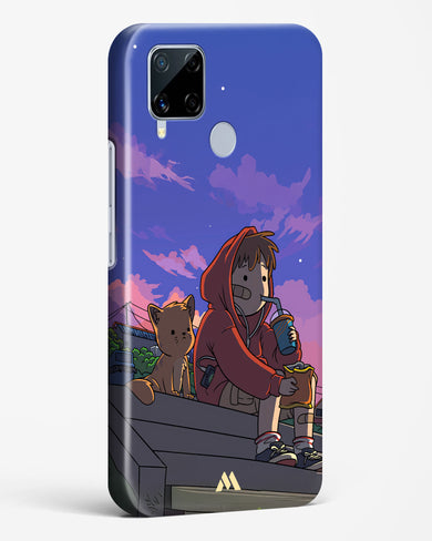 Anime Boy Lo Fi Hard Case Phone Cover (Realme)