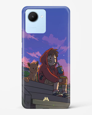 Anime Boy Lo Fi Hard Case Phone Cover (Realme)