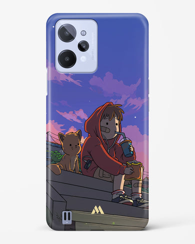 Anime Boy Lo Fi Hard Case Phone Cover (Realme)