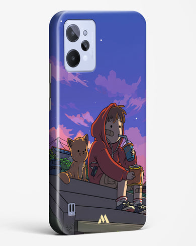 Anime Boy Lo Fi Hard Case Phone Cover (Realme)