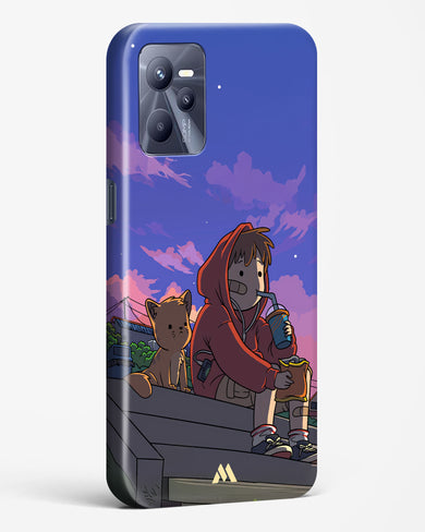 Anime Boy Lo Fi Hard Case Phone Cover (Realme)