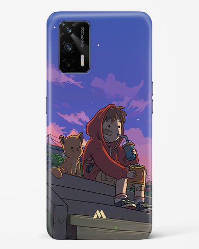 Anime Boy Lo Fi Hard Case Phone Cover (Realme)