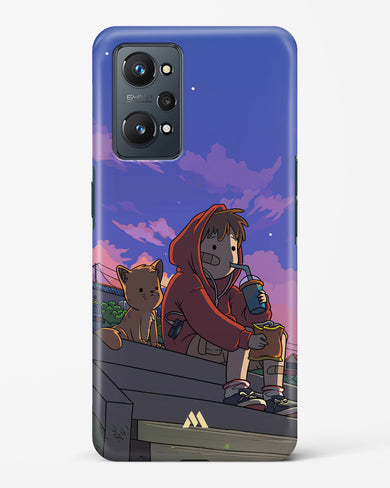 Anime Boy Lo Fi Hard Case Phone Cover (Realme)