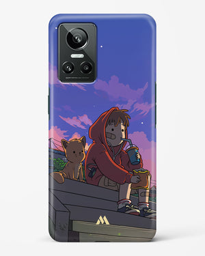 Anime Boy Lo Fi Hard Case Phone Cover (Realme)