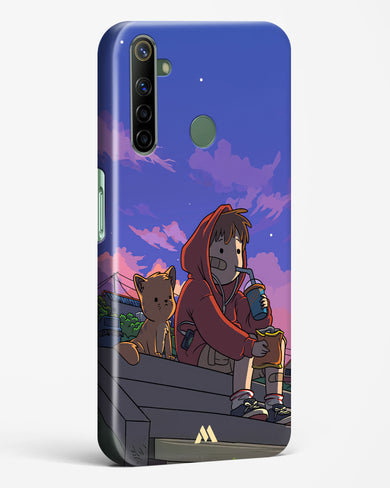 Anime Boy Lo Fi Hard Case Phone Cover (Realme)