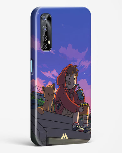 Anime Boy Lo Fi Hard Case Phone Cover (Realme)