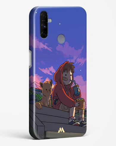 Anime Boy Lo Fi Hard Case Phone Cover (Realme)