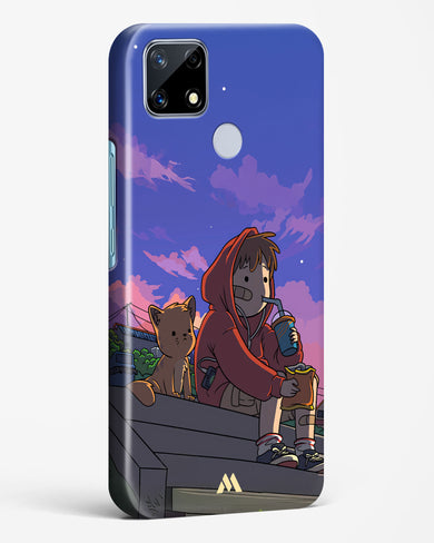 Anime Boy Lo Fi Hard Case Phone Cover (Realme)