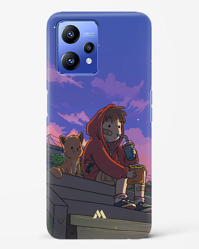 Anime Boy Lo Fi Hard Case Phone Cover (Realme)