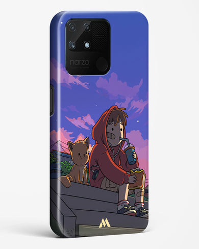 Anime Boy Lo Fi Hard Case Phone Cover (Realme)