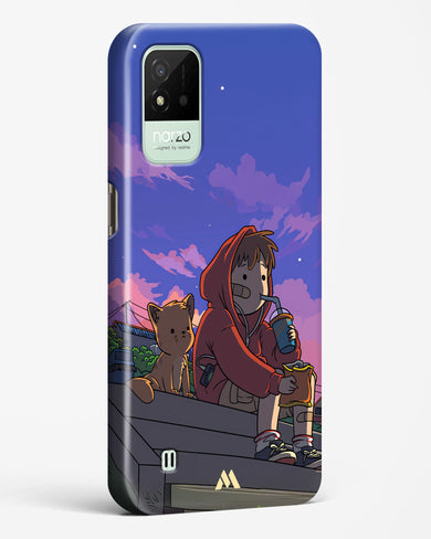 Anime Boy Lo Fi Hard Case Phone Cover (Realme)
