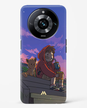 Anime Boy Lo Fi Hard Case Phone Cover (Realme)