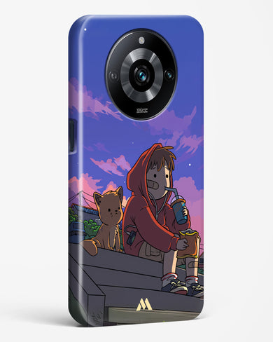 Anime Boy Lo Fi Hard Case Phone Cover (Realme)