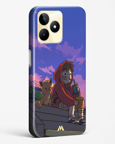 Anime Boy Lo Fi Hard Case Phone Cover (Realme)