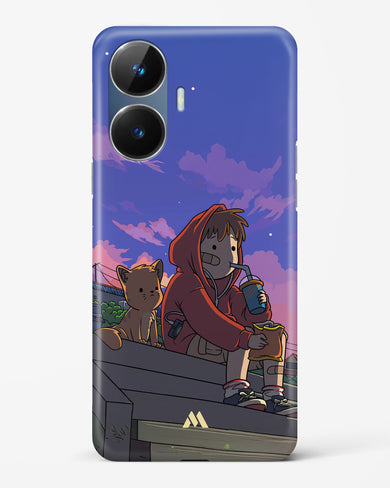 Anime Boy Lo Fi Hard Case Phone Cover (Realme)