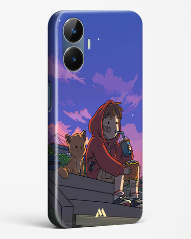 Anime Boy Lo Fi Hard Case Phone Cover (Realme)