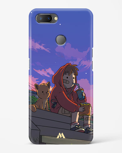 Anime Boy Lo Fi Hard Case Phone Cover (Realme)