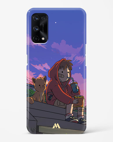 Anime Boy Lo Fi Hard Case Phone Cover (Realme)