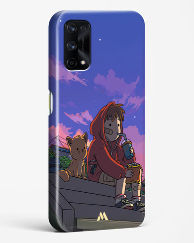 Anime Boy Lo Fi Hard Case Phone Cover (Realme)