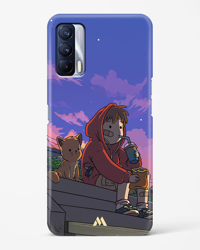 Anime Boy Lo Fi Hard Case Phone Cover (Realme)