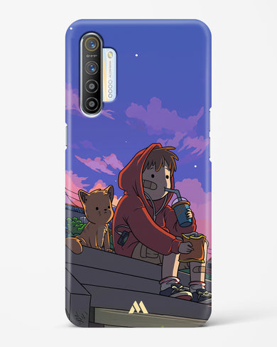 Anime Boy Lo Fi Hard Case Phone Cover (Realme)