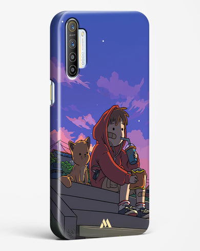 Anime Boy Lo Fi Hard Case Phone Cover (Realme)