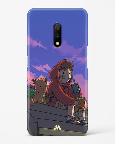 Anime Boy Lo Fi Hard Case Phone Cover (Realme)