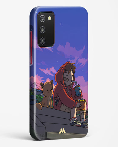 Anime Boy Lo Fi Hard Case Phone Cover (Samsung)