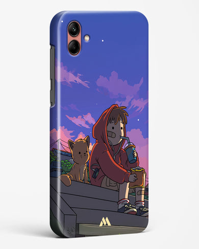 Anime Boy Lo Fi Hard Case Phone Cover (Samsung)