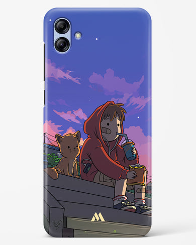 Anime Boy Lo Fi Hard Case Phone Cover (Samsung)