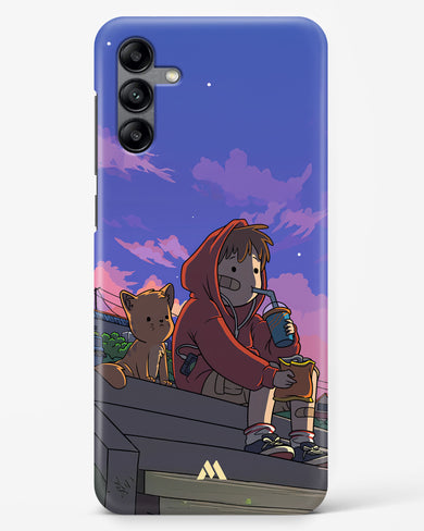 Anime Boy Lo Fi Hard Case Phone Cover (Samsung)