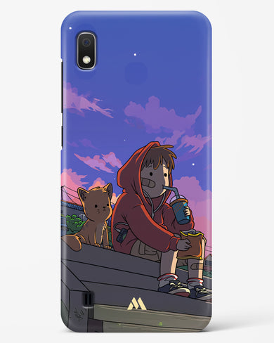 Anime Boy Lo Fi Hard Case Phone Cover (Samsung)