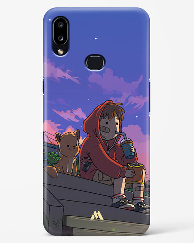 Anime Boy Lo Fi Hard Case Phone Cover (Samsung)