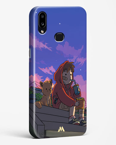 Anime Boy Lo Fi Hard Case Phone Cover (Samsung)