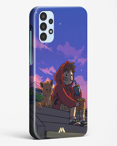 Anime Boy Lo Fi Hard Case Phone Cover (Samsung)