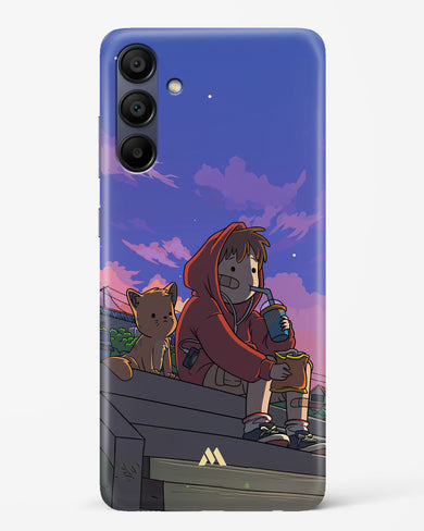 Anime Boy Lo Fi Hard Case Phone Cover (Samsung)