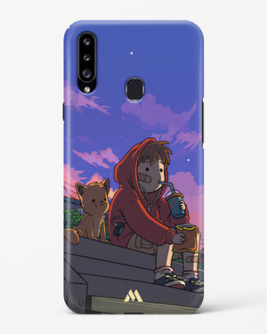 Anime Boy Lo Fi Hard Case Phone Cover (Samsung)