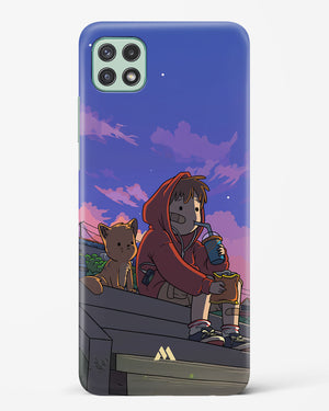 Anime Boy Lo Fi Hard Case Phone Cover (Samsung)