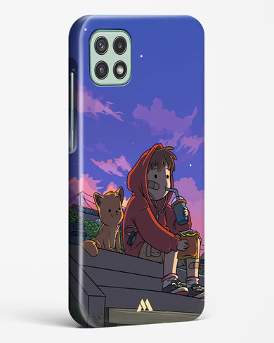 Anime Boy Lo Fi Hard Case Phone Cover (Samsung)