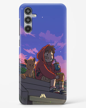Anime Boy Lo Fi Hard Case Phone Cover (Samsung)