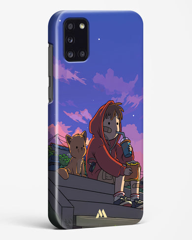 Anime Boy Lo Fi Hard Case Phone Cover (Samsung)