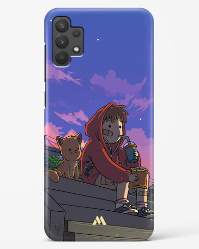 Anime Boy Lo Fi Hard Case Phone Cover (Samsung)