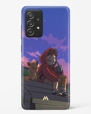 Anime Boy Lo Fi Hard Case Phone Cover (Samsung)