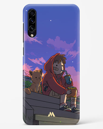 Anime Boy Lo Fi Hard Case Phone Cover (Samsung)