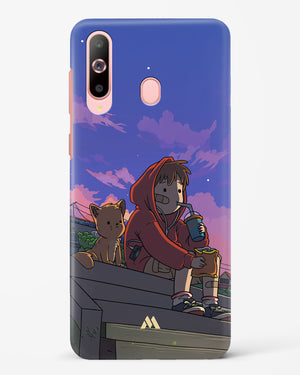 Anime Boy Lo Fi Hard Case Phone Cover (Samsung)